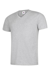 Radsow by Uneek UC317 - Classic V Neck T-shirt Heather Grey