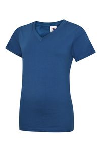 Radsow by Uneek UC319 - Ladies Classic V Neck T Shirt Royal blue