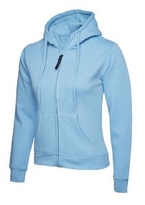 Radsow by Uneek UC505 - Ladies Classic Full Zip Hooded Sweatshirt Sky