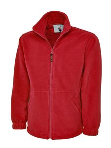 Radsow by Uneek UC601 - Premium Full Zip Micro Fleece Jacket Red