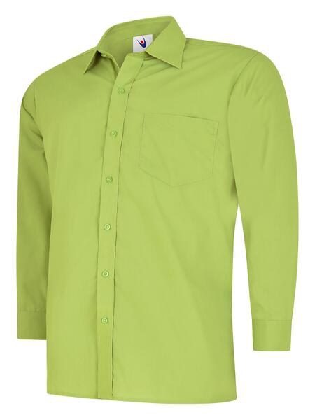 Radsow by Uneek UC709 - Camisa de manga completa para hombres Poplin