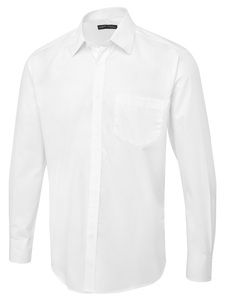 Radsow by Uneek UC714 - Men's Short Sleeve Poplin Shirt Black