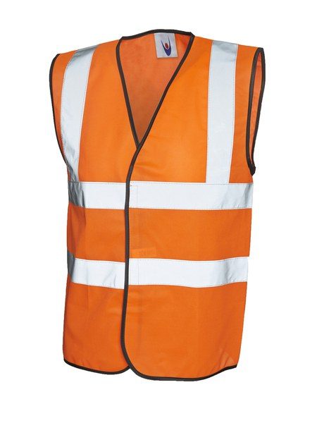 Radsow by Uneek UC801 - High-Visibility Reflective Safety Vest with Stripes