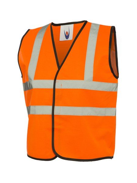 Radsow by Uneek UC806 - High Visibility Safety Vest for Children with Reflective Strips