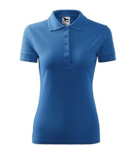 Malfini 210 - Polo Shirt Piqué Dames blauw azur
