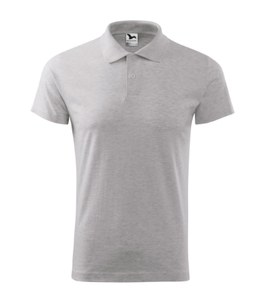 Malfini 202 - Single J. Polo Shirt Gents gris chiné clair