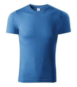 Piccolio P73 - T-shirt "Paint" Unisex bleu azur