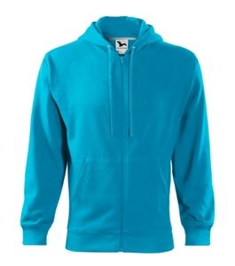 Malfini 410 - Trendy Zipper Sweatshirt Gents Turquoise