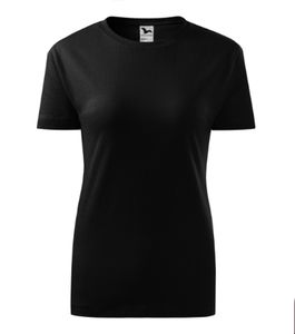 Malfini 133 - Senhoras de camisetas novas clássicas Preto