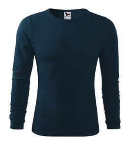 Malfini 119 - Camiseta Fit-T LS Gents Mar Azul