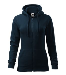 Malfini 411 - Trendy Sweatshirt med lynlås til kvinder Sea Blue