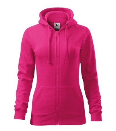 Malfini 411 - Trendy Zipper Sweatshirt Ladies