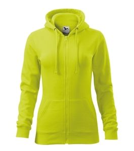 Malfini 411 - Trendy Sweatshirt med lynlås til kvinder Lime