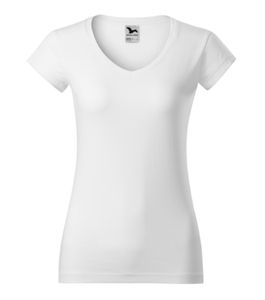 Malfini 162 - Fit V-neck T-shirt Ladies White
