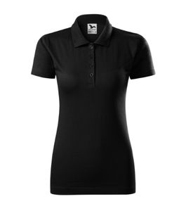 Malfini 223 - Single J. Polo Shirt Ladies Black