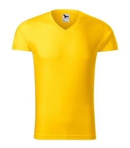 Malfini 146 - Slim Fit V-neck T-shirt Herren Gelb