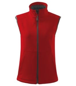 Malfini 516 - Vision Softshell Vest Ladies Red
