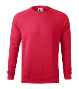 Malfini 415 - Merger Sweatshirt Gents mélange rouge