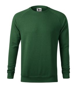 Malfini 415 -  Sweatshirt Merger pour homme mélange vert bouteille