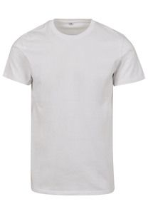 Build Your Brand BY083 - Camiseta Merchandising Blanco