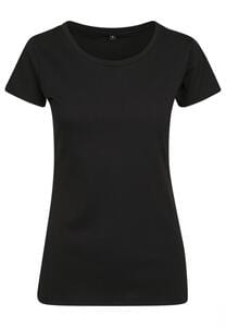 Build Your Brand BY086 - Ladies Merch T-Shirt Zwart