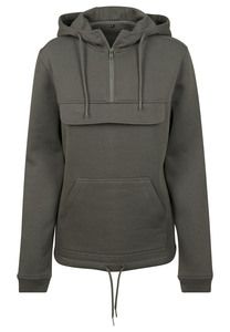 Build Your Brand BY097 - Ladies Sweatshirt Pullover Hoody Olive