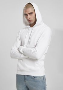 Build Your Brand BY137 - Organic Hoody White