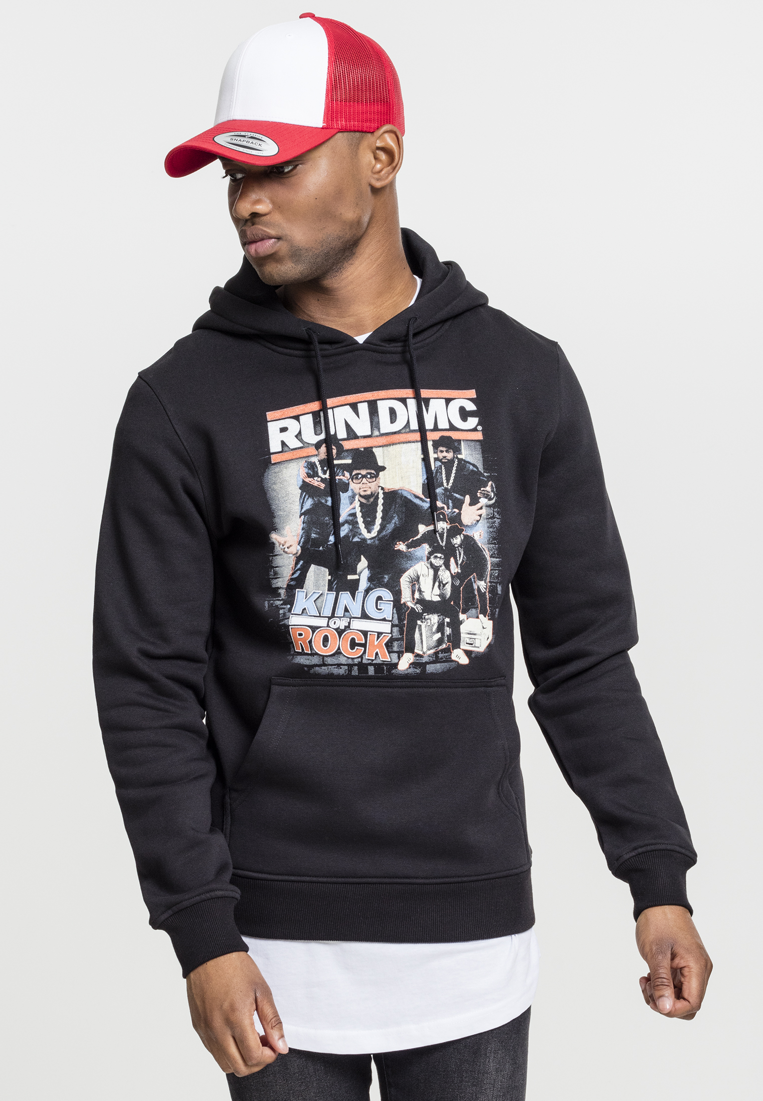 Mister Tee MT564 Run DMC King of Rock Mister Tee Men Hoodie Run DMC King of