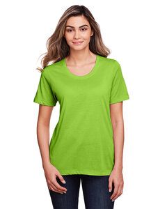 Core 365 CE111W - T-Shirt Femme Fusion Chromasoft Performance Acid Green