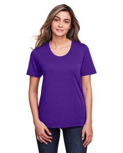 Core 365 CE111W - T-Shirt Femme Fusion Chromasoft Performance Campus Purple