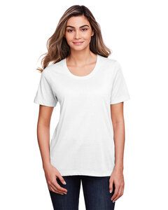 Core 365 CE111W - T-Shirt Femme Fusion Chromasoft Performance Blanc