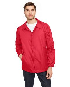 Team 365 TT75 - Adult Zone Protect Coaches Jacket Sport Red