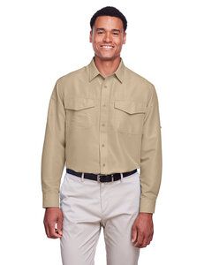 Harriton M580L - Mens Key West Long-Sleeve Performance Staff Shirt
