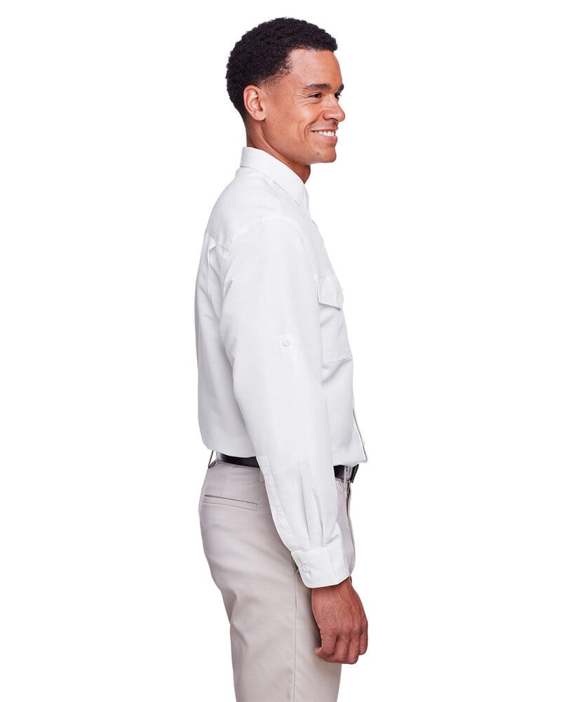 Harriton M580L - Men's Key West Long-Sleeve Performance Staff Shirt