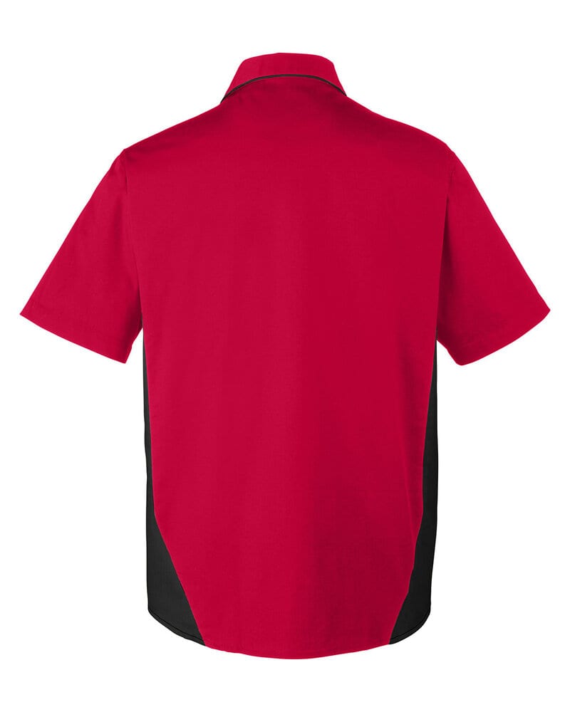 Harriton M586T - Men's Tall Flash IL Colorblock Short Sleeve Shirt