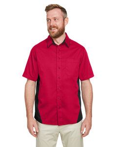 Harriton M586T - Mens Tall Flash IL Colorblock Short Sleeve Shirt