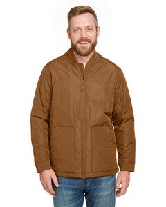 Harriton M715 - Adult Dockside Insulated Utility Jacket Duck Brown