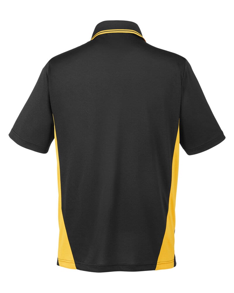 Harriton M386 - Polo Hommes Flash Snag Protection Plus Il Colorblock