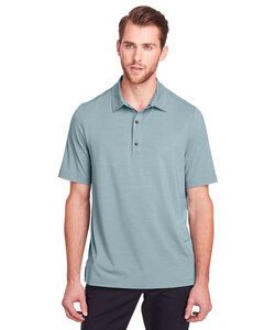 North End NE100 - Polo Jaq Snap-Up Performance Stretch pour homme Opal Blue