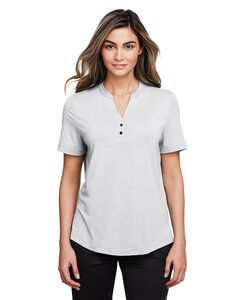 North End NE100W - Polo Jaq Snap-Up Stretch Performance pour femme