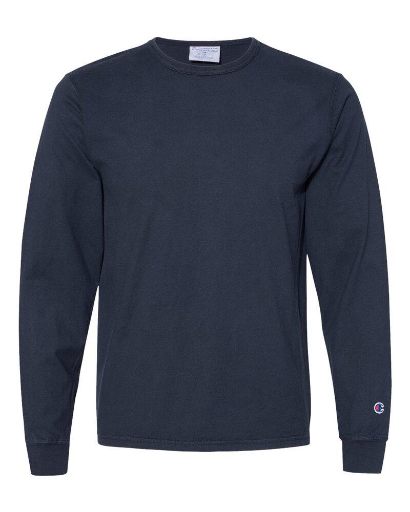 Champion CD200 - Adult Garment Dyed Long Sleeve Tee