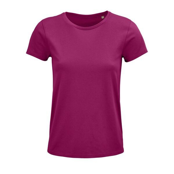 SOLS 03581 - Camiseta Mujer Orgánica Cuello Redondo Ajustada