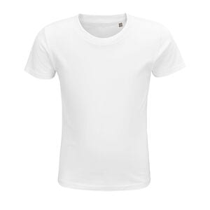 SOL'S 03580 - Crusader Kids Men's Round Neck Fitted Jersey T Shirt White