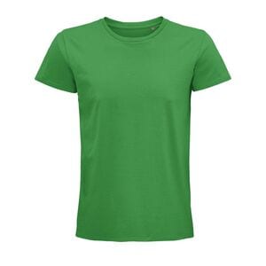 SOL'S 03565 - Pioneer Men Camiseta Hombre Ajustada De Punto Liso Y Cuello Redondo Verde pradera