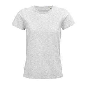SOL'S 03579 - Pioneer Women Round Neck Fitted Jersey T Shirt Ash