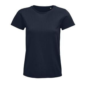 SOL'S 03579 - Pioneer Women Round Neck Fitted Jersey T Shirt French Navy