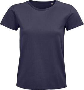 SOL'S 03579 - Pioneer Women Round Neck Fitted Jersey T Shirt Mouse Grey