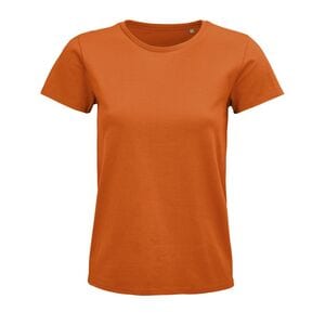 SOL'S 03579 - Pioneer Women Round Neck Fitted Jersey T Shirt Orange
