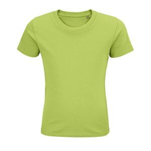 SOL'S 03578 - Pioneer Kids Kids’ Round Neck Fitted Jersey T Shirt Apple Green