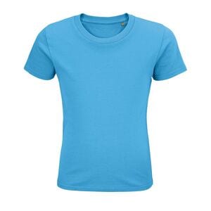 SOL'S 03578 - Pioneer Kids Kids’ Round Neck Fitted Jersey T Shirt Aqua